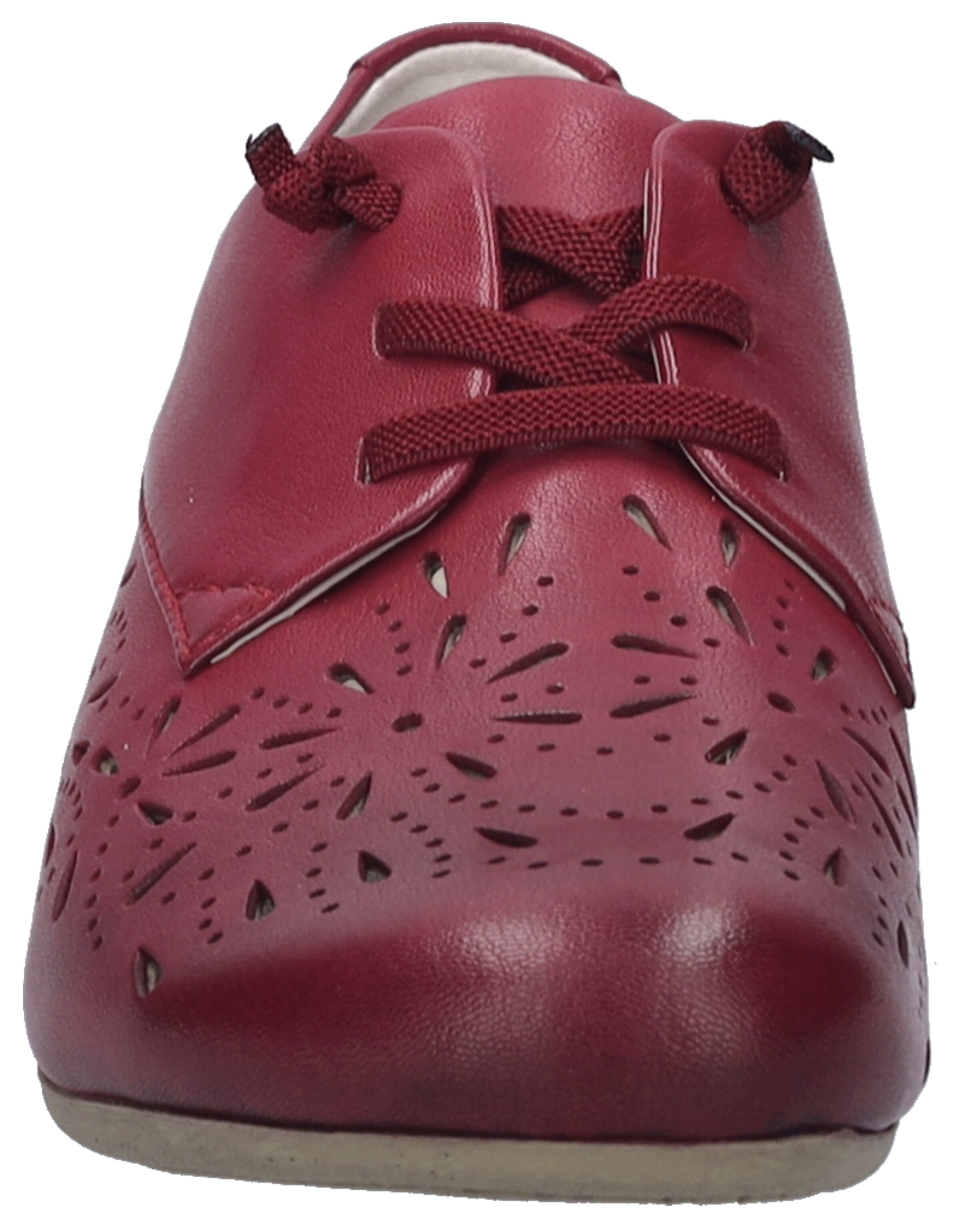 JOSEF SEIBEL Schnürschuh in Rot