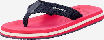 GANT Zehentrenner in Pink: Vorderseite