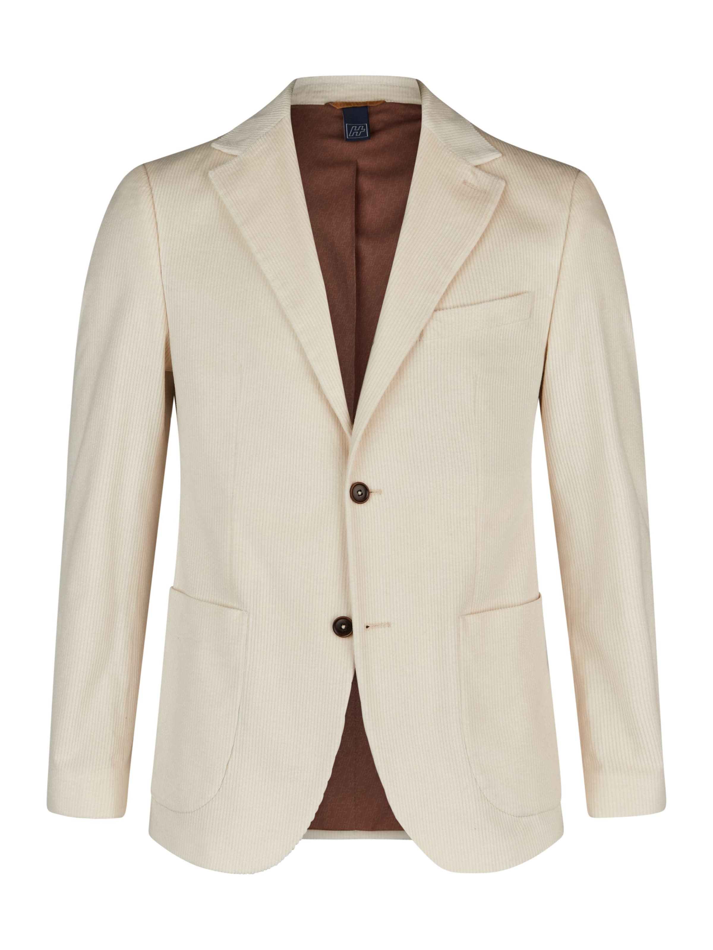HECHTER PARIS Regular fit Colbert in Beige: voorkant