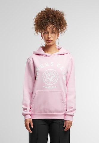 Miss Tee Sweatshirt 'Lovers Club' in Roze: voorkant