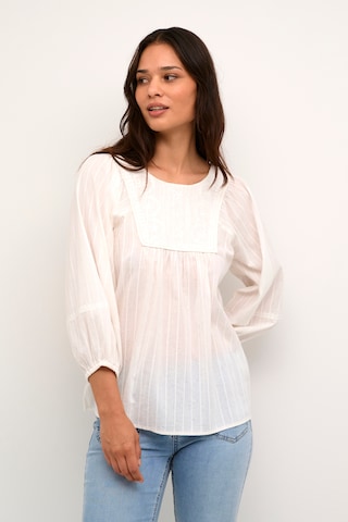 CULTURE Blouse 'Bama' in White: front