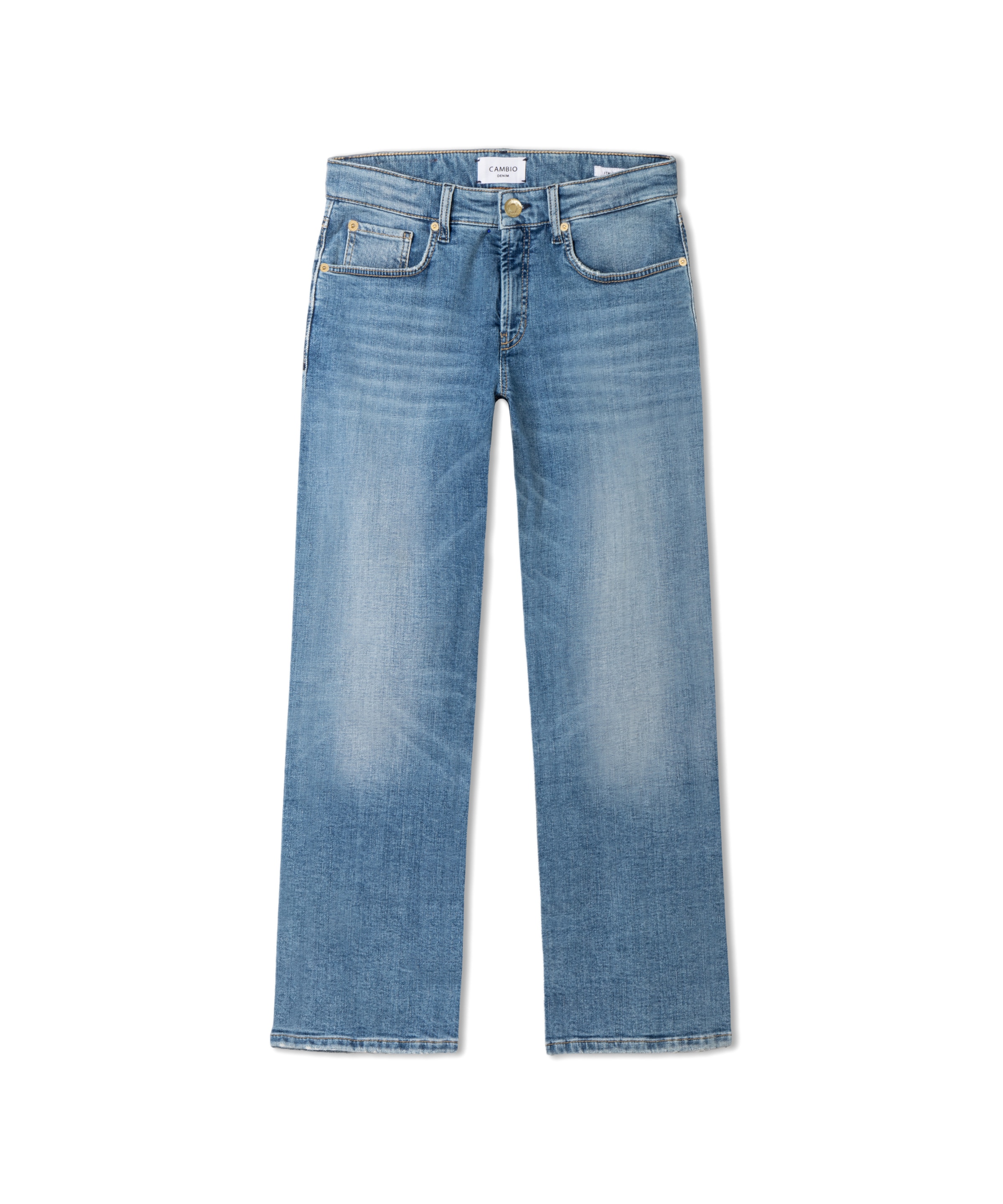 Cambio Regular Jeans 'Gini' in Blau: Vorderseite