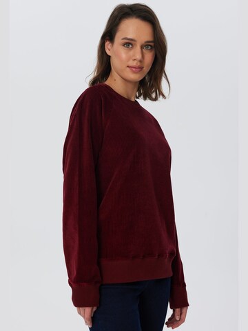 Leela COTTON Sweatshirt in Red