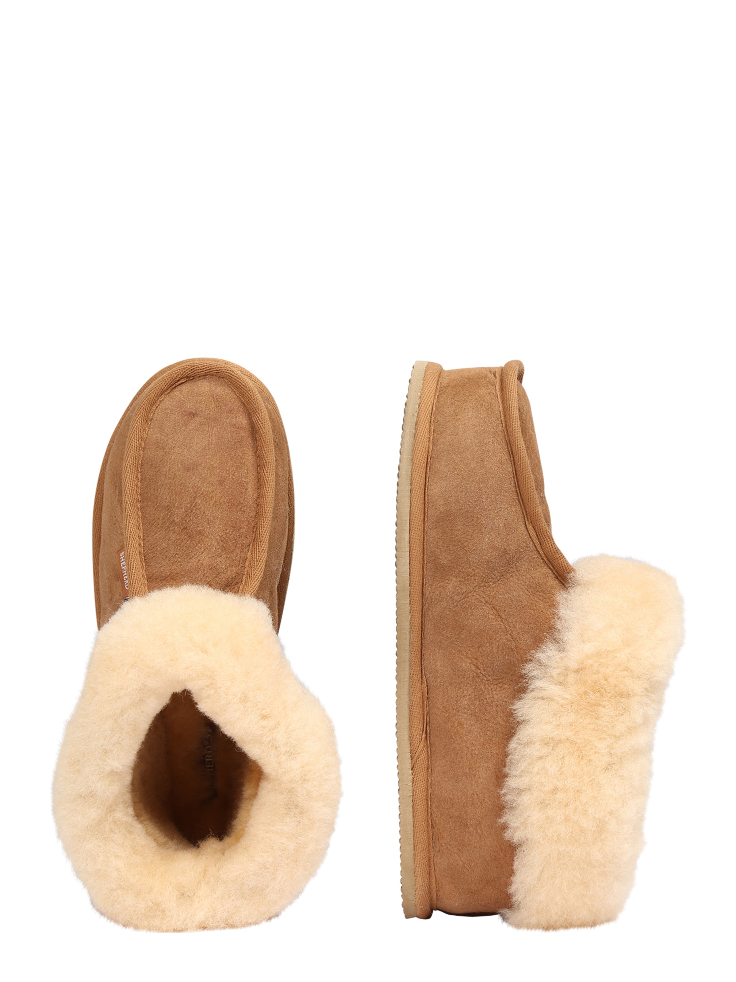 Pantoufle 'Lena' SHEPHERD en marron