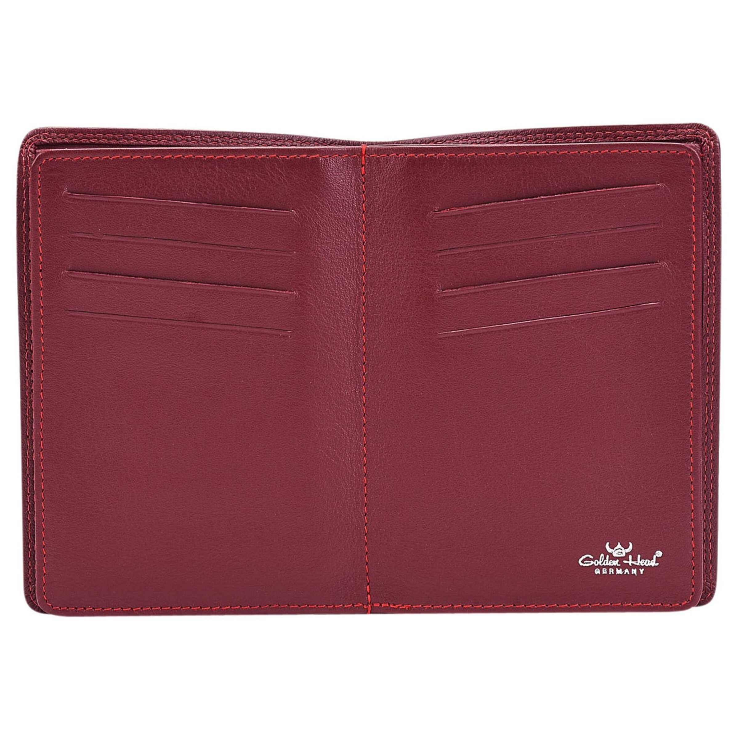 Portamonete 'Rfid' di GOLDEN HEAD in rosso