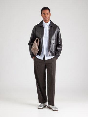 OLYMP - Ajuste regular Camisa de negocios en azul