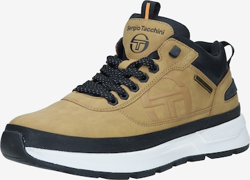 Chaussure basse 'Cortina' Sergio Tacchini en marron : devant