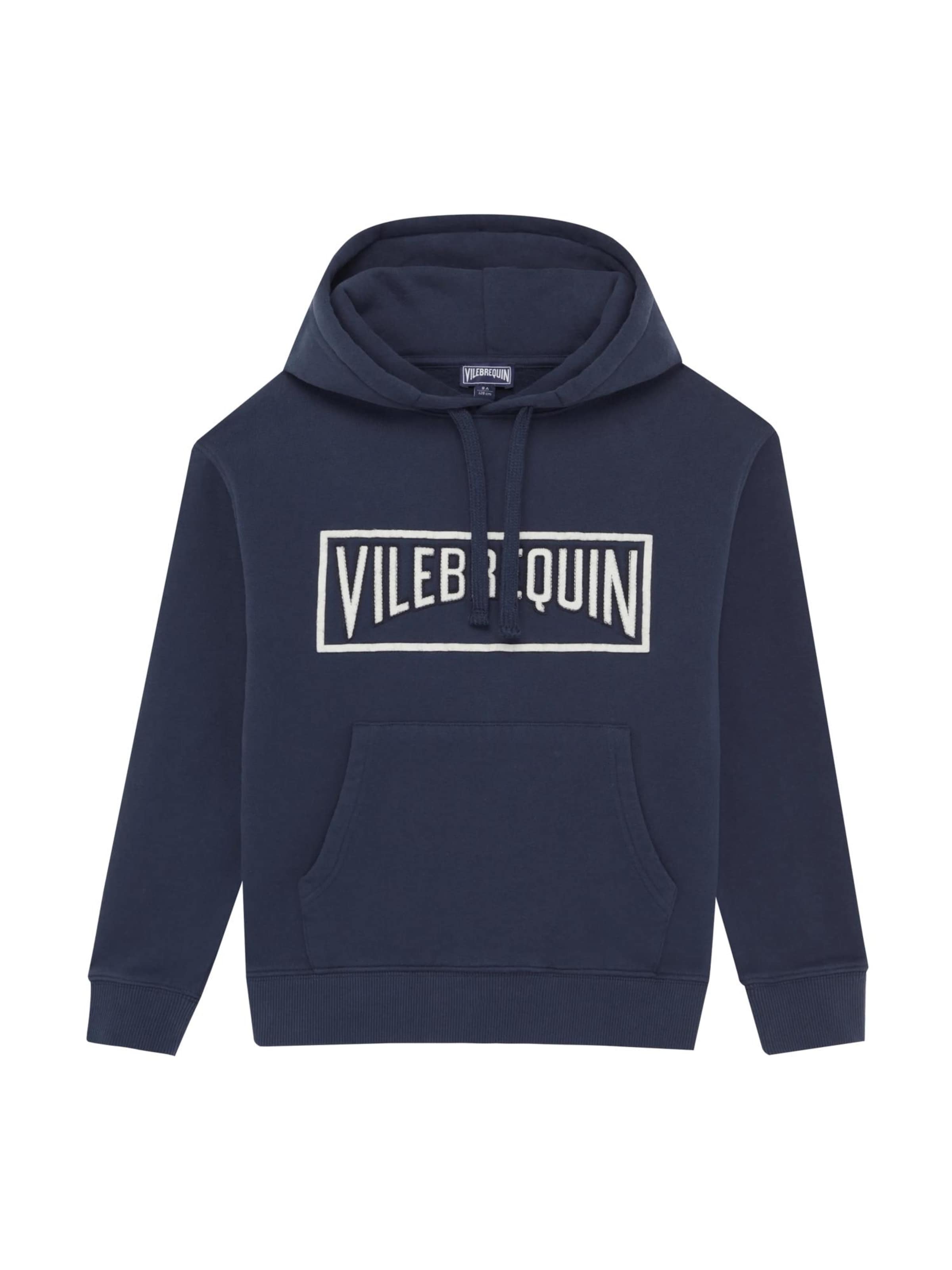 Sweat Vilebrequin en bleu : devant