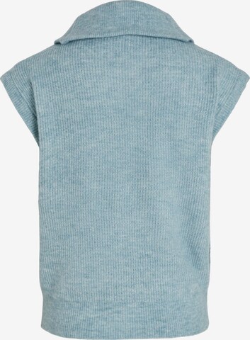 VILA Sweater 'MATHILDA' in Blue