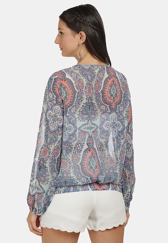 usha FESTIVAL Blouse in Blue