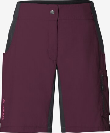 VAUDE Outdoorbroek 'Qimsa' in Lila: voorkant