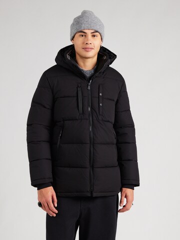 Veste fonctionnelle s.Oliver en noir : devant