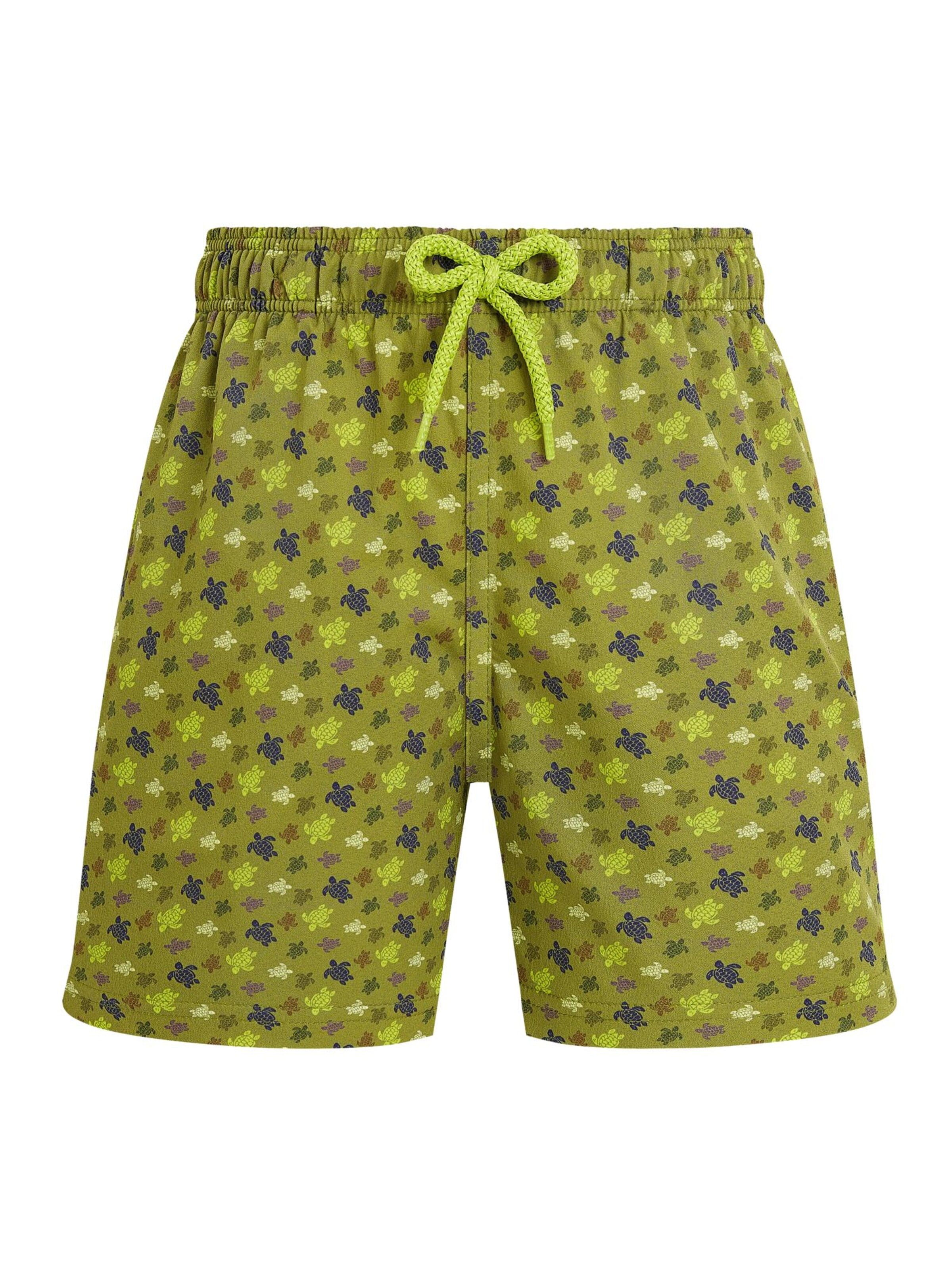 Vilebrequin - Bermudas en verde: frente