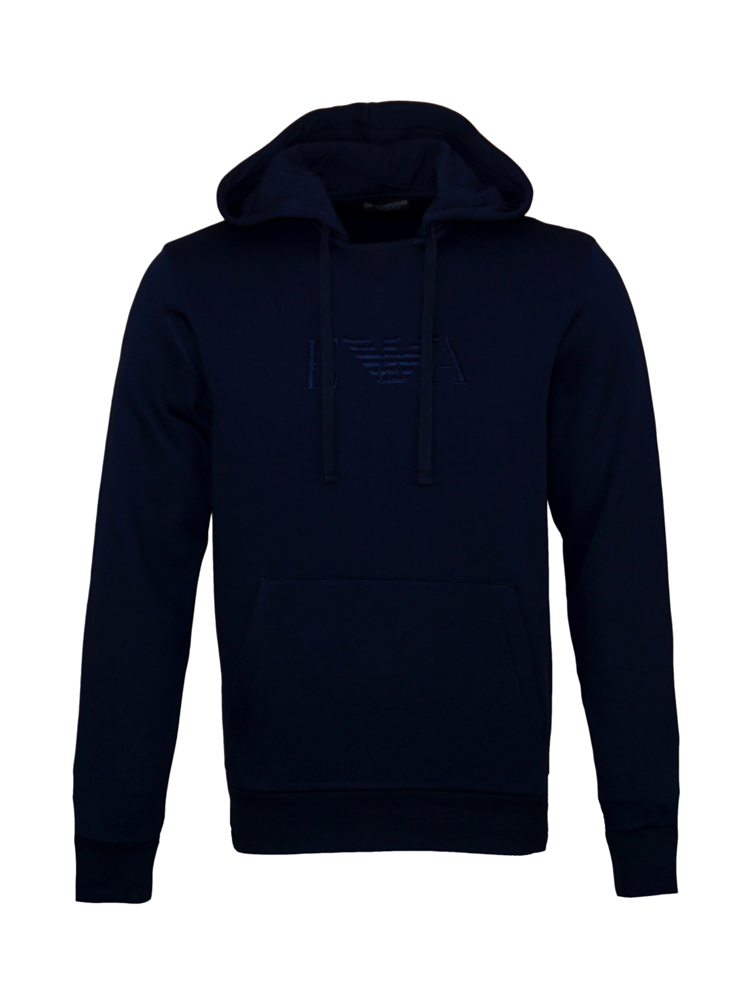 Sweat-shirt Emporio Armani en bleu : devant