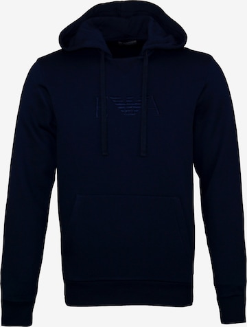 Emporio Armani - Sudadera en azul: frente