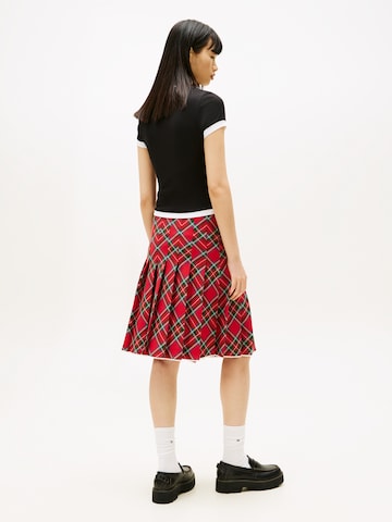 juoda Tommy Jeans Marškinėliai