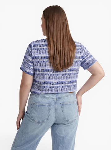 ONLY Carmakoma Blus 'CARHAVANA' i blå