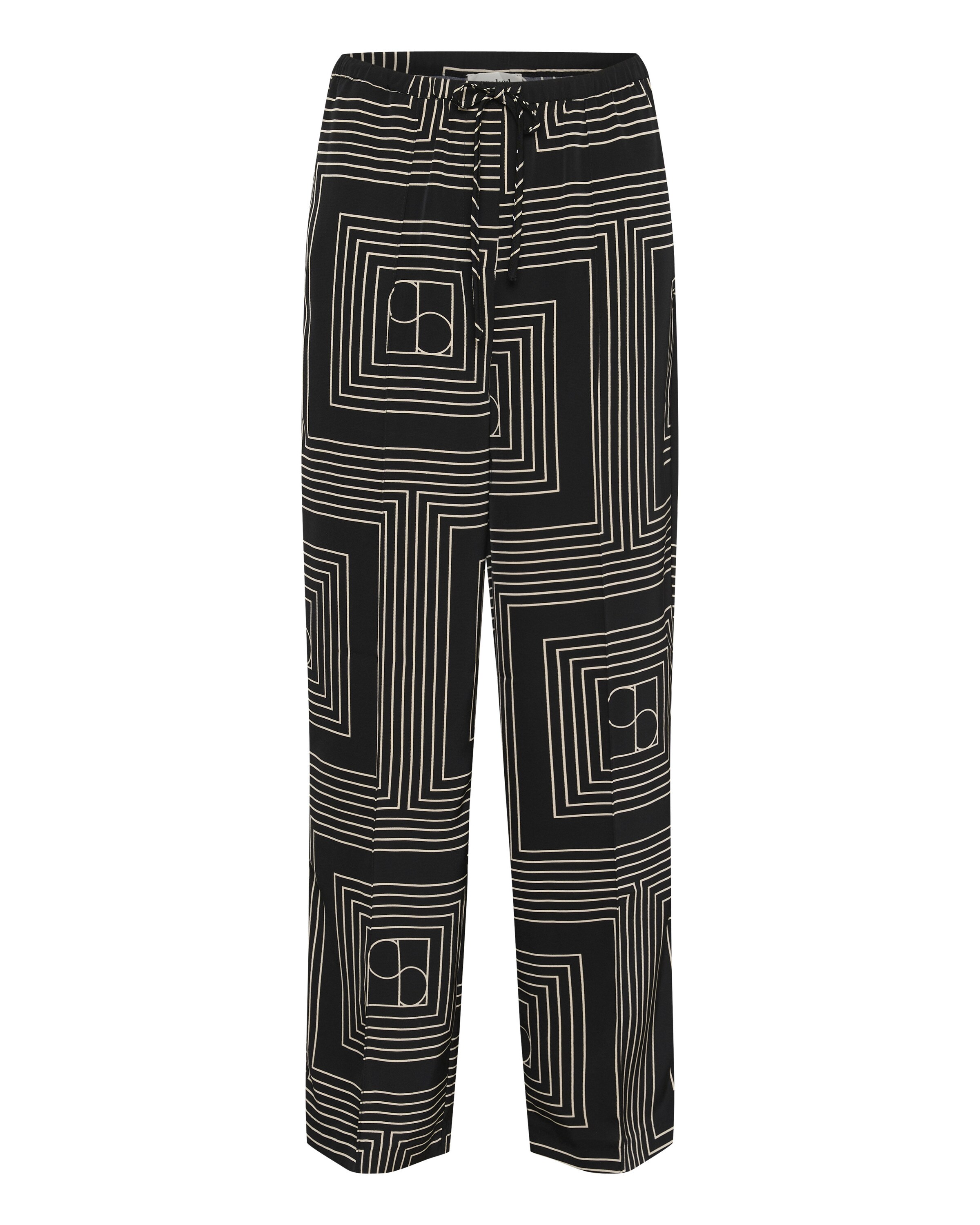 Loosefit Pantalon SOAKED IN LUXURY en noir : devant