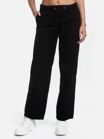 Tazzio Hose 'F601'‌‌‌‌‌ in Schwarz: Vorderseite