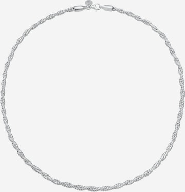 ELLI PREMIUM Halskette Basic Kette in Silber: predná strana