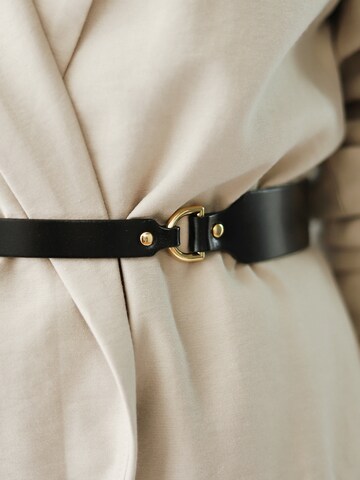 Haute Cuir Gürtel 'Slim Harness Belt'‌‌‌ in Schwarz