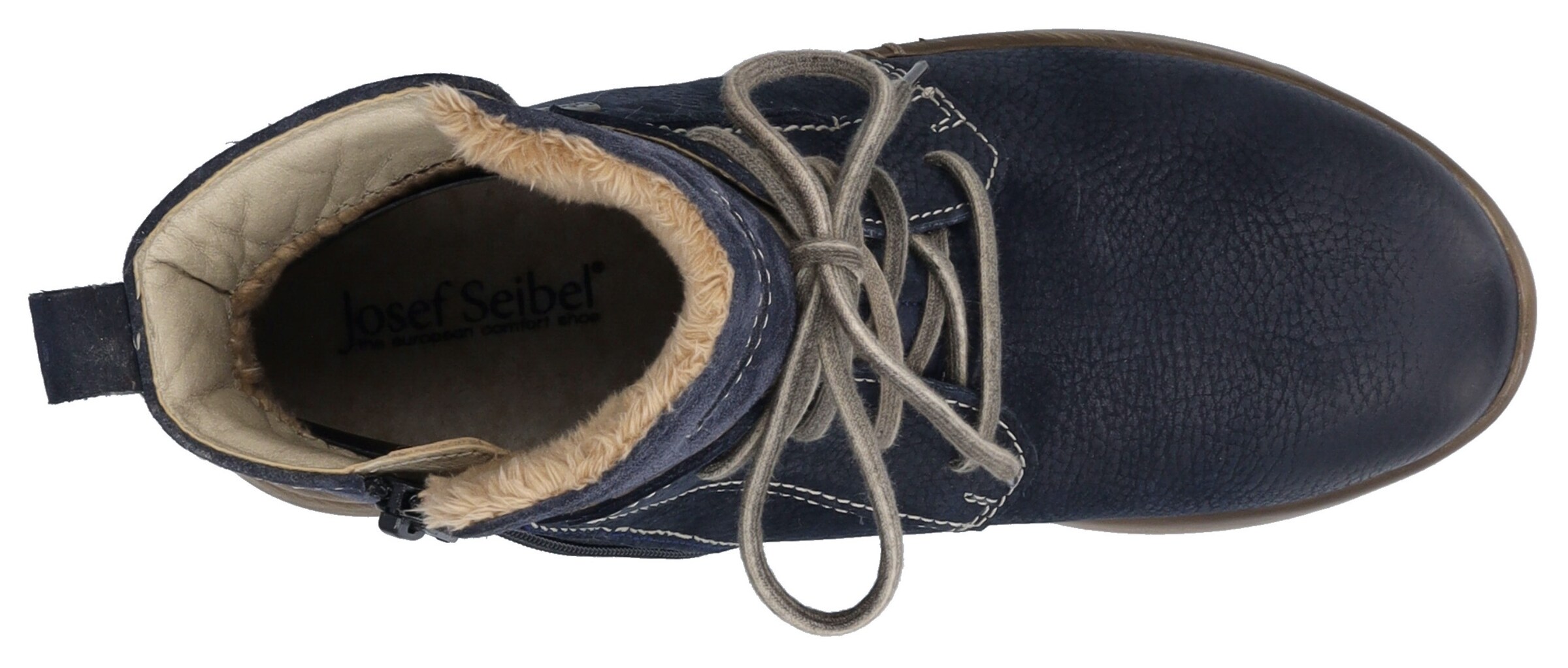 JOSEF SEIBEL Lace-up bootie 'Cony' in Blue