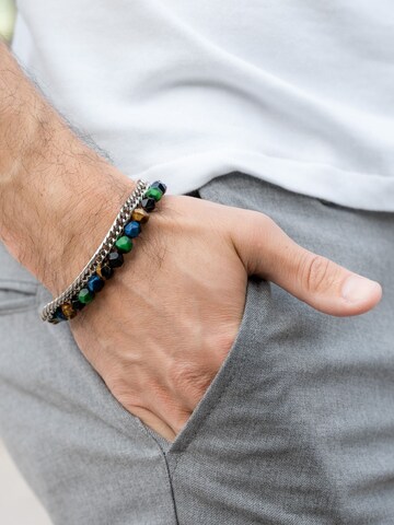 GT Collection Armband 'Faceted-Bead' in Mischfarben: Vorderseite