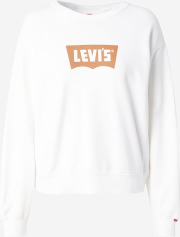 LEVI'S ® Μπλούζα φούτερ 'HERITAGE' σε λευκό: μπροστά