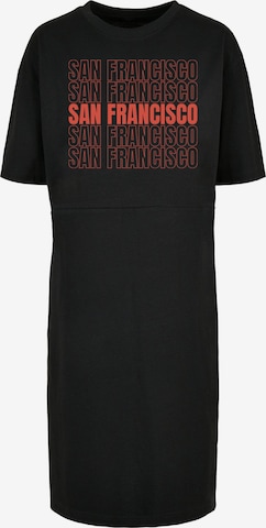 Merchcode Dress 'San Francisco' in Black: front