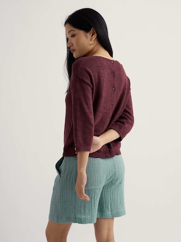 Pullover 'Knavock' di Seasalt Cornwall in rosso