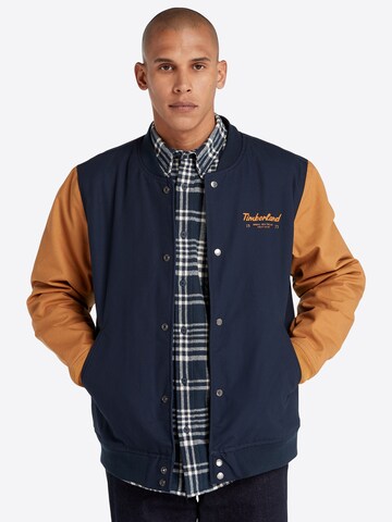 Veste mi-saison TIMBERLAND en bleu : devant