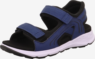 Chaussures ouvertes SUPERFIT en bleu : devant