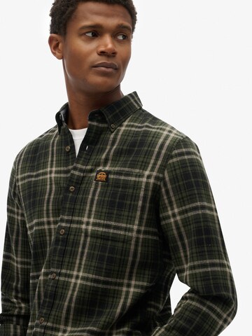 Fit confort Chemise Superdry & Co en vert