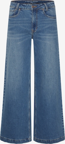 My Essential Wardrobe Wide leg Jeans in Blauw: voorkant