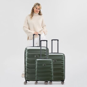 Delsey Paris Kofferset 'Meteor' in Groen