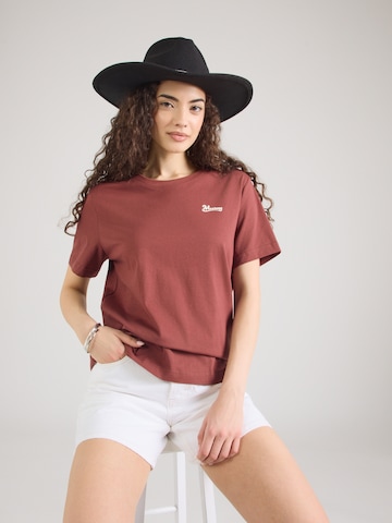 MUSTANG Tričko 'FLORIS' - Hnedá: predná strana