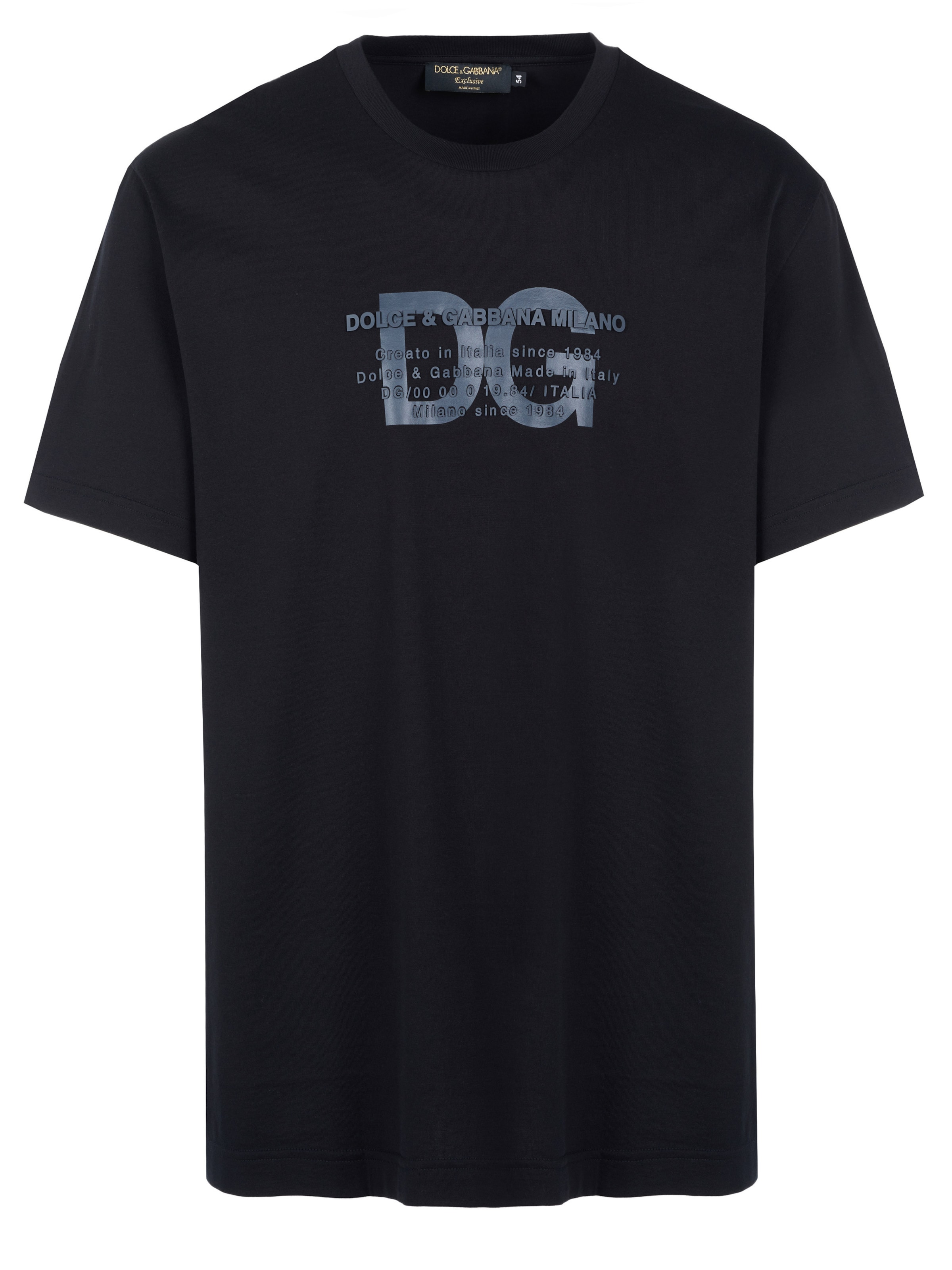 DOLCE & GABBANA Shirt in Black: front