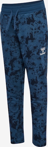 Hummel Tapered Broek in Blauw