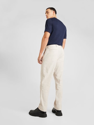 Regular Pantalon chino Abercrombie & Fitch en beige