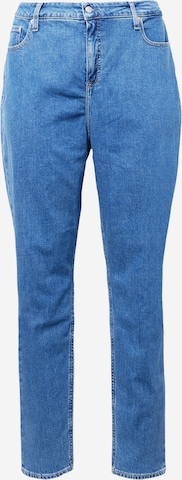 Calvin Klein Jeans Curve Обычный Джинсы в Синий: спереди