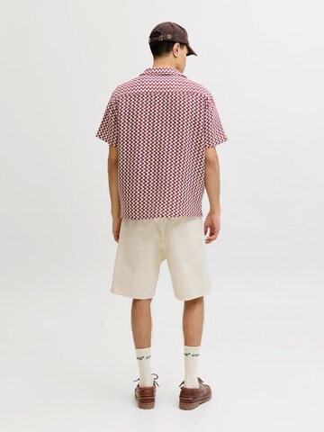 JACK & JONES Lużny krój Spodnie 'JPSTTONY ORIGINAL' w kolorze beżowy