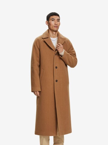 ESPRIT Between-Seasons Coat in Brown: front