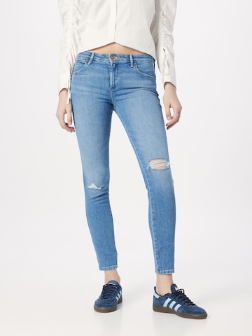 Skinny Jean WRANGLER en bleu : devant