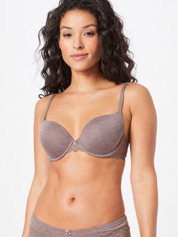 ESPRIT - Push-up Soutien 'Haile' em cinzento: frente