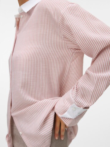 VERO MODA Blouse 'VMLea' in Roze