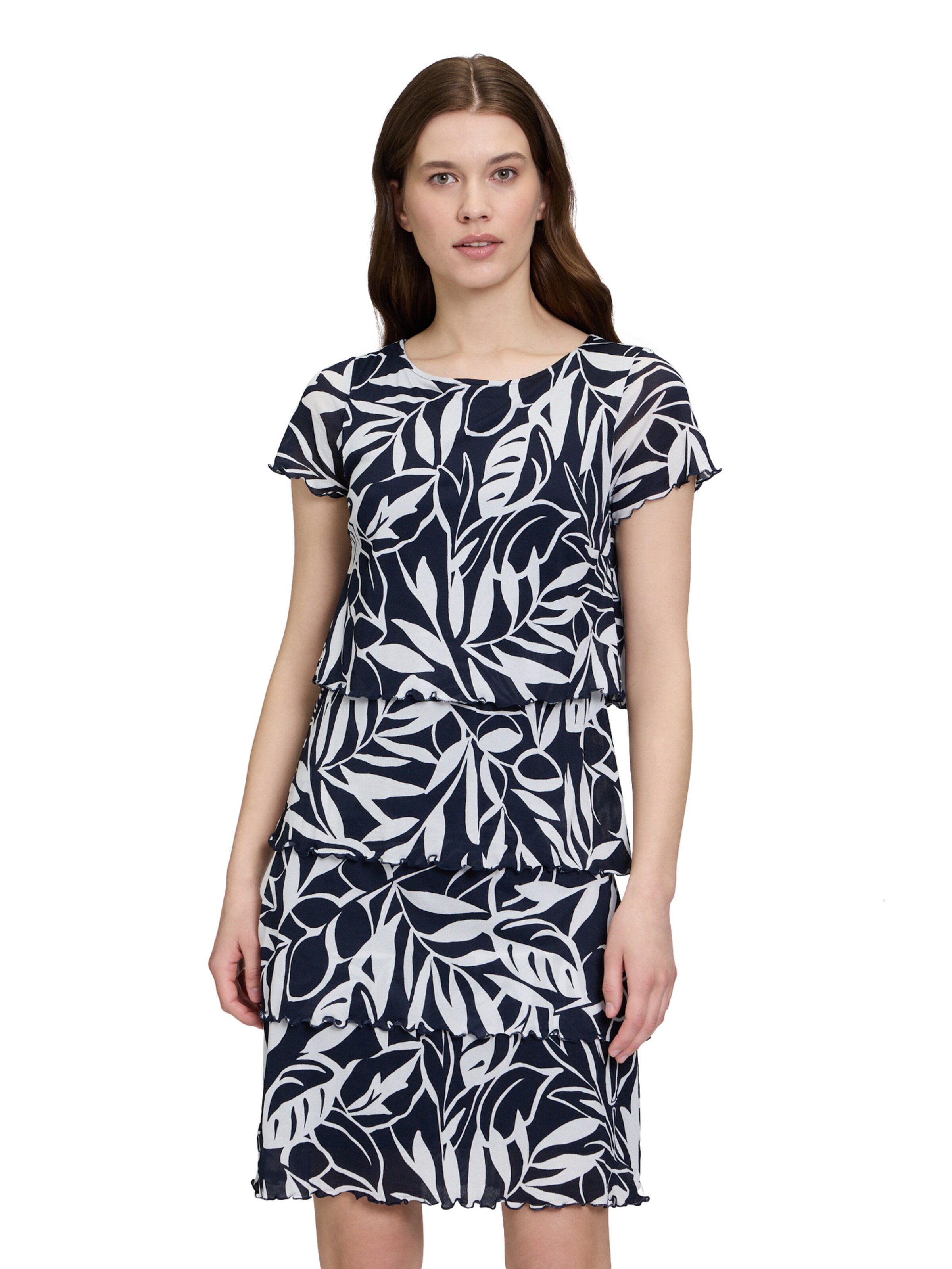 Robe de cocktail Betty Barclay en bleu : devant