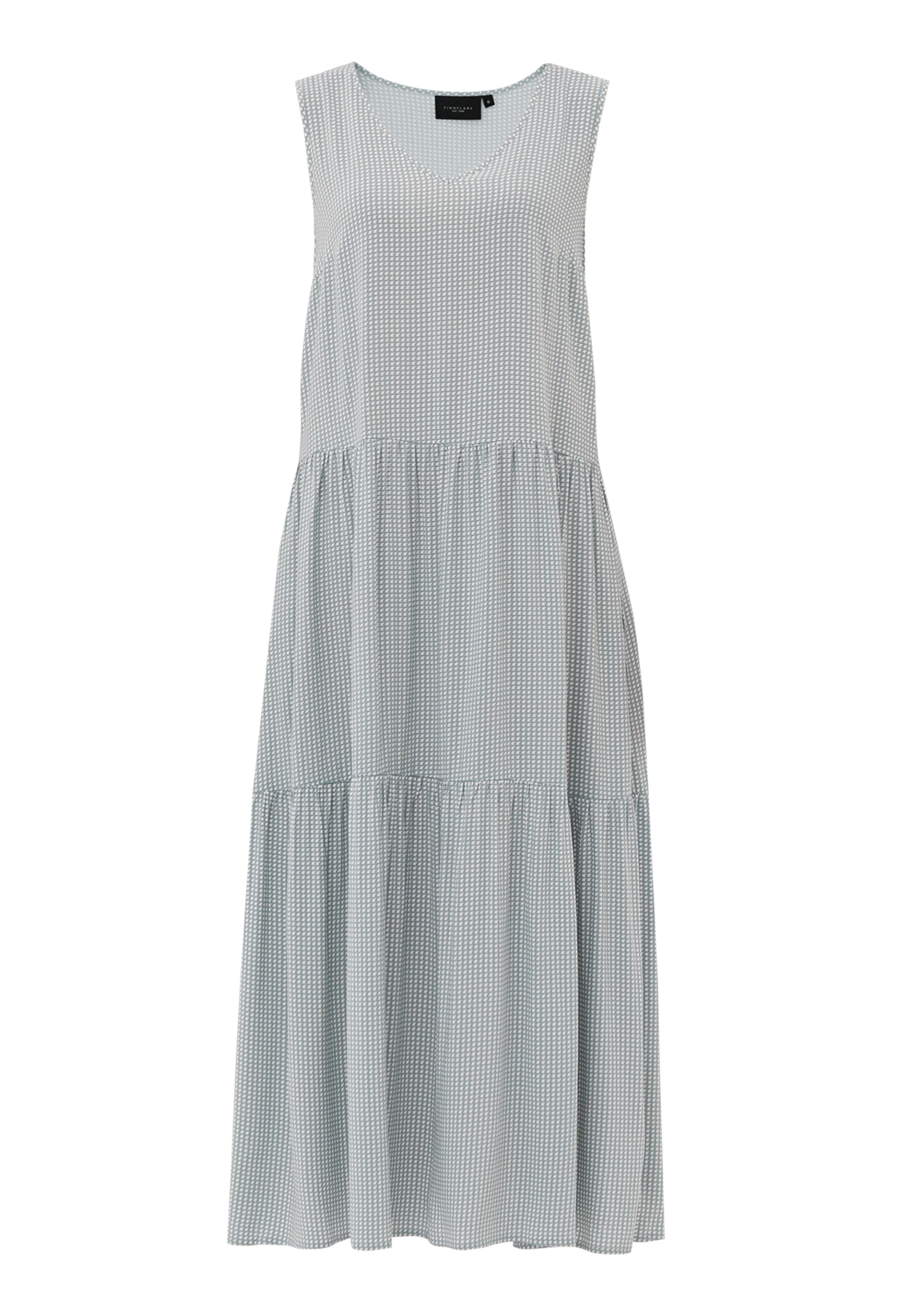 Finn Flare Sommerkleid 'Print' in Grün: Vorderseite