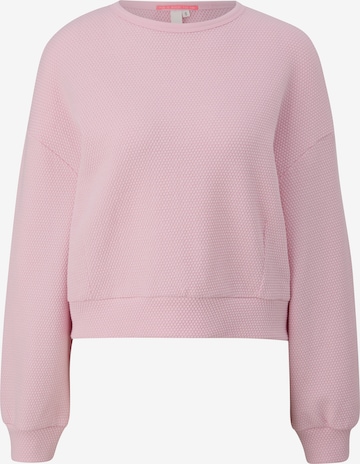 QS Sweatshirt in Pink: predná strana