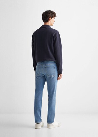 MANGO TEEN Slimfit Jeans 'Sfitm' in Blau