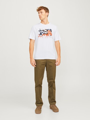 JACK & JONES T-Shirt 'JJLuke' in Grau